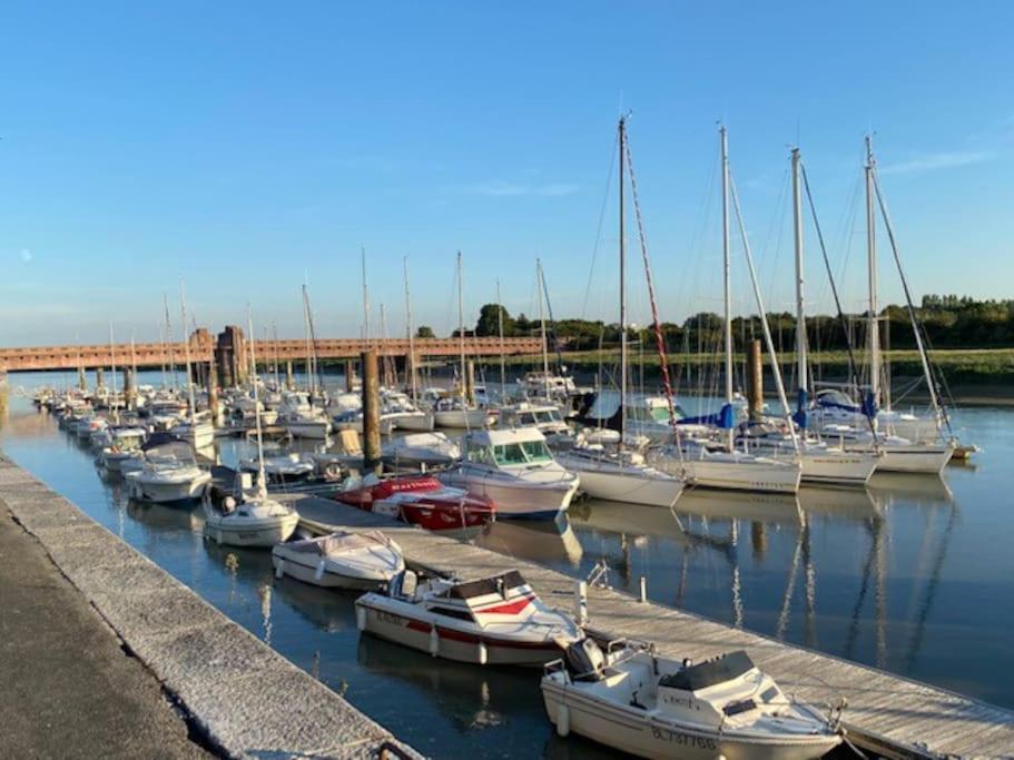 La Capitainerie Beau Duplex Face Port De Plaisance Apartman Étaples Kültér fotó