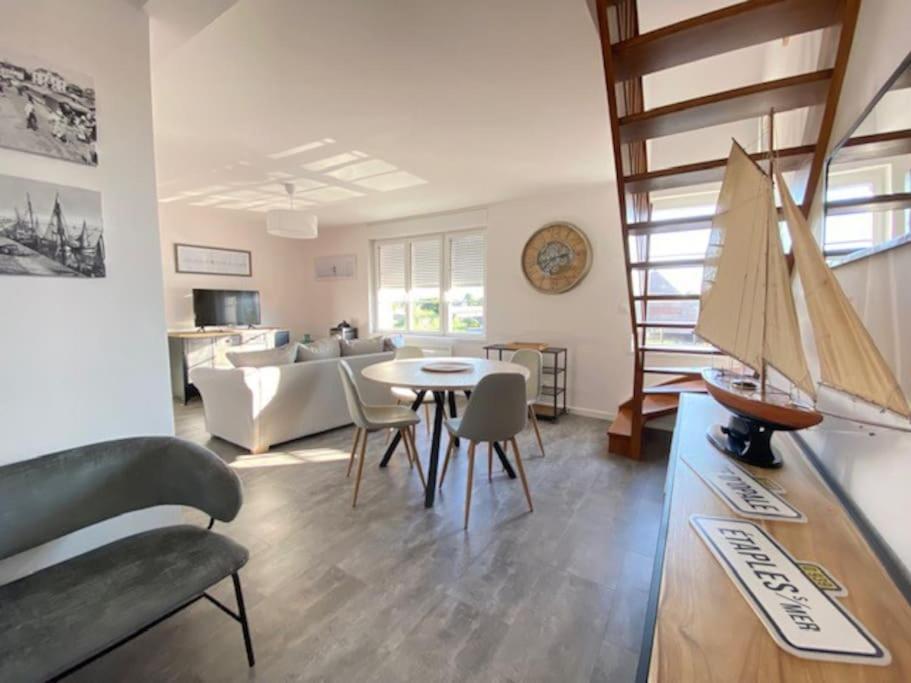 La Capitainerie Beau Duplex Face Port De Plaisance Apartman Étaples Kültér fotó
